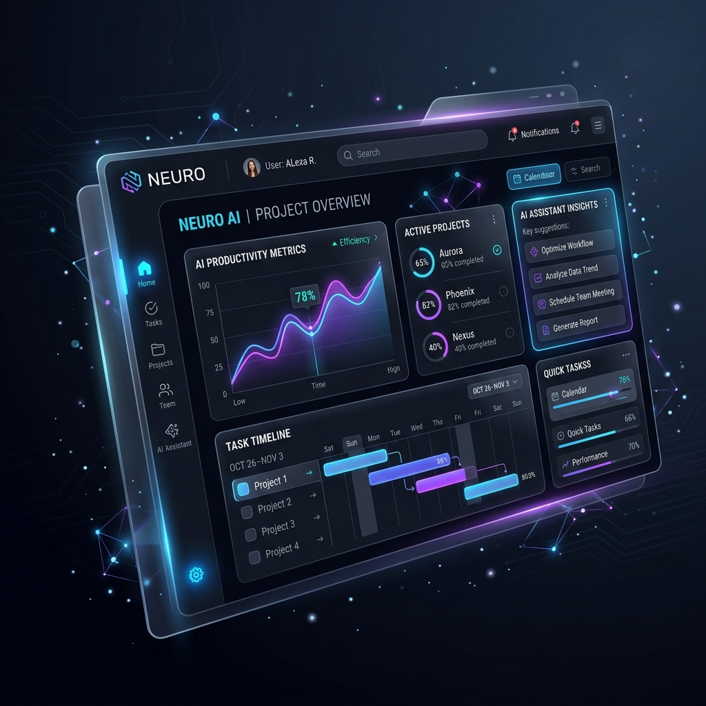 AI Dashboard Interface